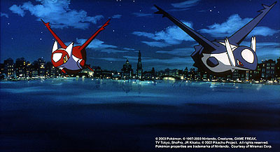 Gekidžóban Pocket Monsters: Mizu no mijako no mamorigami Latias to Latios
(2002)